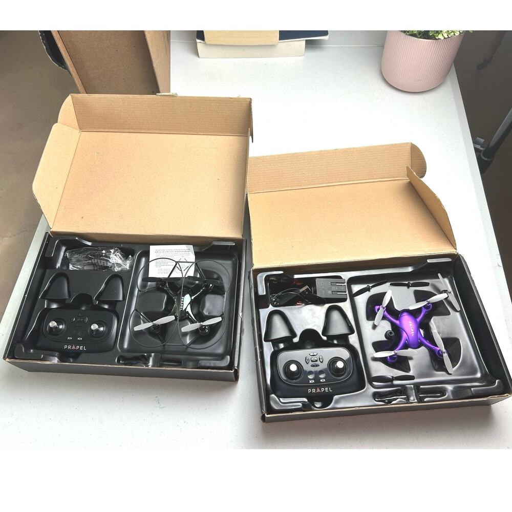 Zipp Nano X2 Drone In/Out door 2.4Ghz Blue & Blk Mini Size